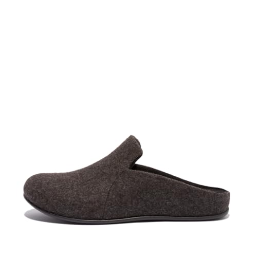 Fitflop Women's Chrissie Ii Haus E01 Felt Slippers Shoe, Schwarz, 43 EU von Fitflop
