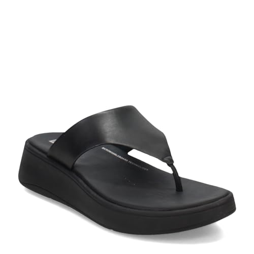 Fitflop Damen F-Mode Flatform Keilsandale, Schwarz, 42 EU von Fitflop