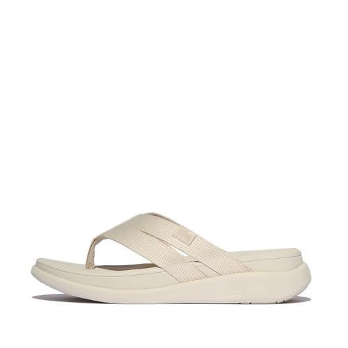 Fitflop Damen F-Mode Go Webbing Flatform Strappy Flip-Flops Flipflop, beige, 39 EU von Fitflop