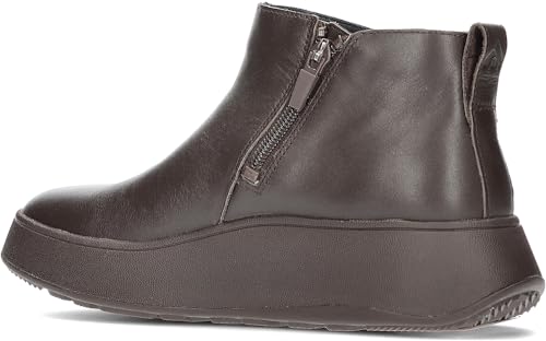 Fitflop Damen F-Mode Leder Stiefelette, Chocolate Brown, 38 EU von Fitflop