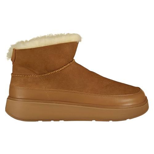 Fitflop Damen GEN-FF Ultra-Mini Double-Faced Shearling Boots Stiefelette, Desert Tan, 42 EU Fitflop Damen GEN-FF Ultra-Mini Double-Faced Shearling Boots Stiefelette, Desert Tan, 42 EU von Fitflop