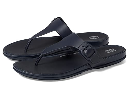 Fitflop Damen Gracie Flache Sandale, Midnight Navy (Marineblau), 39 EU von Fitflop