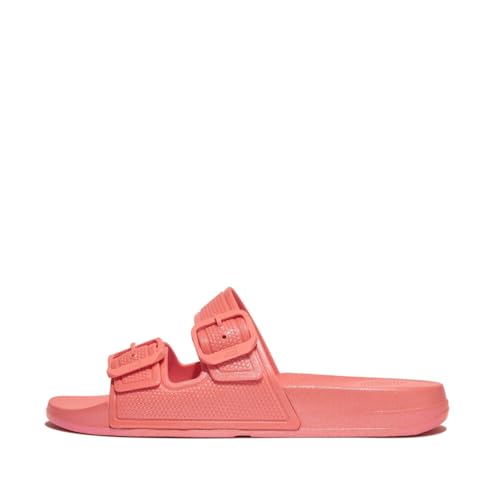 Fitflop Damen Iqushion Perlglanz-Schnallenschieber mit 2 Stegen Schiebe-Sandalen, 36 EU Fitflop Damen Iqushion Perlglanz-Schnallenschieber mit 2 Stegen Schiebe-Sandalen, 36 EU von Fitflop