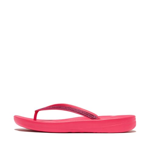 Fitflop Damen Iqushion Sparkle Sandale, Rose, 36 EU von Fitflop