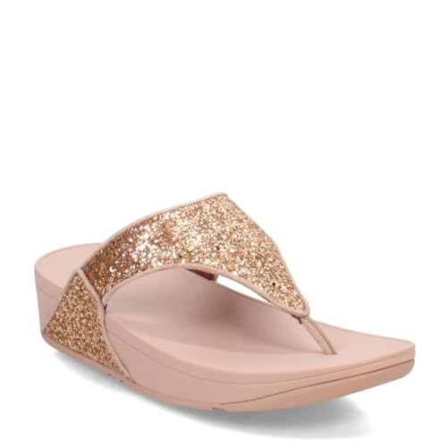 Fitflop Damen Lulu Keilsandale, Rose Gold, 37 EU von Fitflop