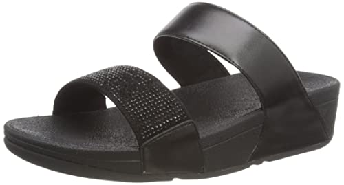 Fitflop Damen Lulu Keilsandale, Schwarz, 43 EU von Fitflop