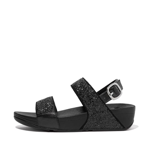 Fitflop Damen Lulu Keilsandale, Schwarz Glitter, 37 EU Fitflop Damen Lulu Keilsandale, Schwarz Glitter, 37 EU von Fitflop