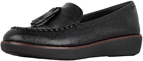 Fitflop Damen Petrina Patent Sneaker, Schwarz (All Black 090), 40 EU von Fitflop