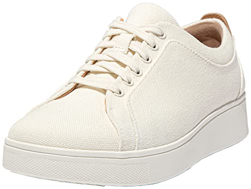 Fitflop Damen Rally Sneaker, Creme Mix, 36 EU von Fitflop