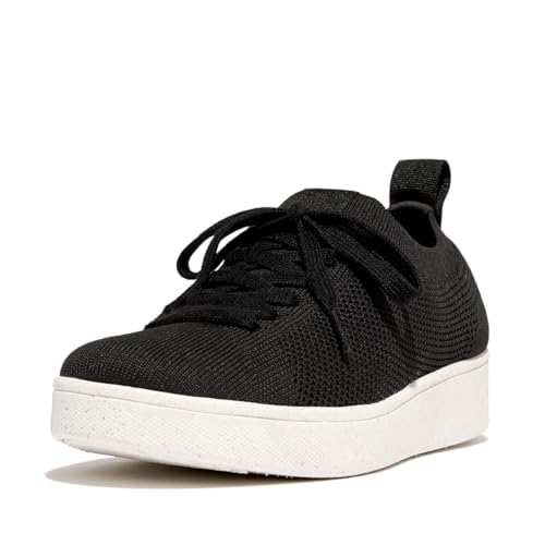 Fitflop Damen Rally Sneaker, Schwarz, 38 EU von Fitflop