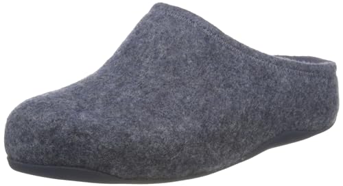 Fitflop Damen Shuv Cushy Filzpantoffeln Hausschuh, Midnight Navy (Marineblau), 43 EU von Fitflop