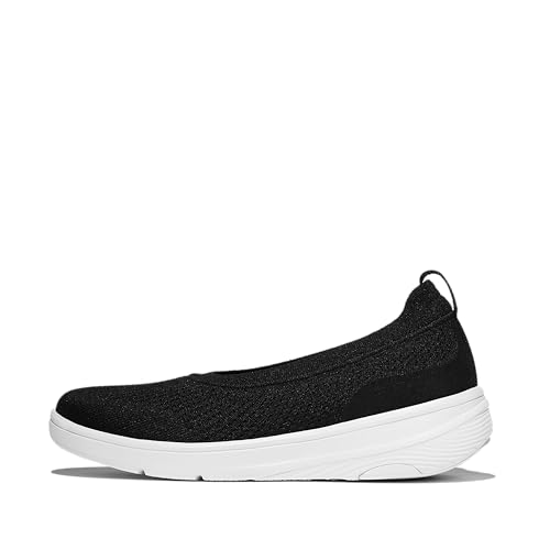 Fitflop Damen Super-q Knit Ballet Flats Ballerinas, Schwarz, 39 EU Fitflop Damen Super-q Knit Ballet Flats Ballerinas, Schwarz, 39 EU von Fitflop