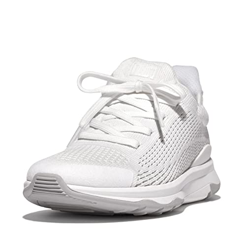 Fitflop Damen Vitamin Ffx Knit Sport Sneaker, Urban White Mix, 37 EU von Fitflop