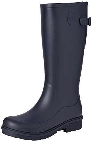 Fitflop Damen WONDERWELLY Tall Gummistiefel, Midnight Navy, 36 EU von Fitflop