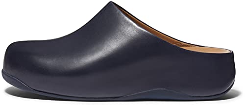 Fitflop Damen Shuv Lederschuh, Midnight Navy Marineblau, 36 EU von Fitflop