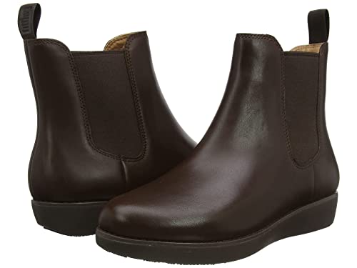 Fitflop Damen sumi Boot Waterproof Leather Chelsea-Stiefel, Schokobraun, 37 EU von Fitflop