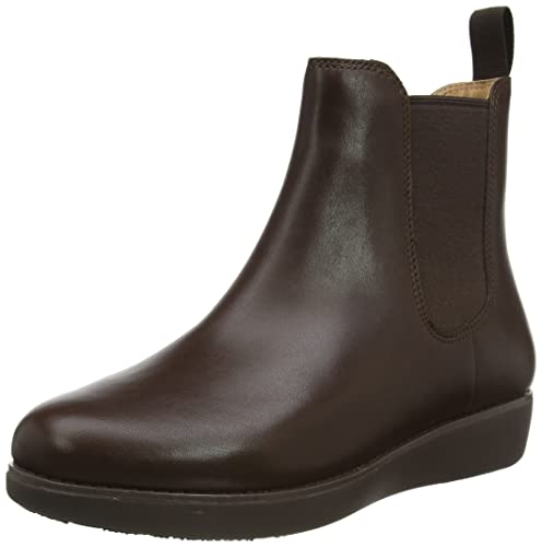Fitflop Damen sumi Boot Waterproof Leather Chelsea-Stiefel, Schokobraun, 37 EU von Fitflop