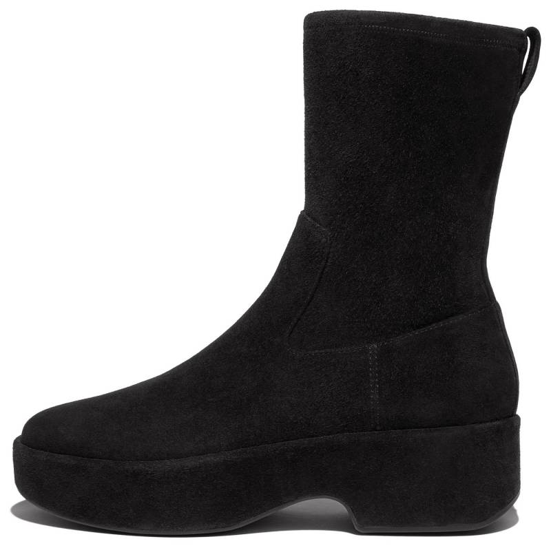 Fitflop F-LUMA Plateaustiefelette Stiefel, Chunky Boot mit Stretch-Schaft von Fitflop