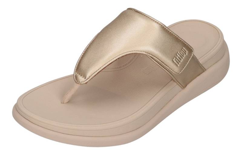 Fitflop F-MODE GO ADJUSTABLE TOE POST SANDALS Zehentrenner Platino von Fitflop