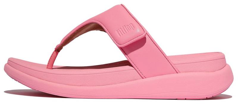 Fitflop F-MODE GO Zehentrenner, Sandale mit dämpfender MICROWOBBLEBOARD Technologie von Fitflop