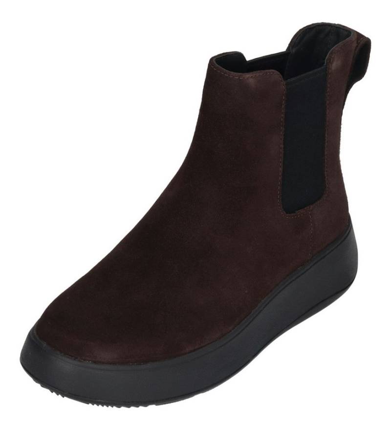 Fitflop F MODE SUEDE FLATFORM FK3 Chelseaboots chocolate von Fitflop