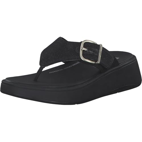 Fitflop F-Mode Buckle Shimmer HG7 BLACK GR 41 von Fitflop