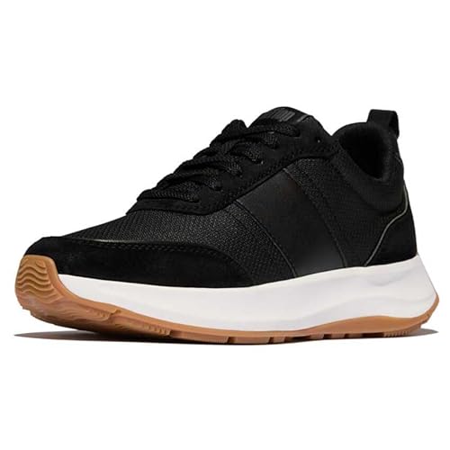 Fitflop F-Mode Flow Suede Mix Flatform Trainers EU 40 von Fitflop