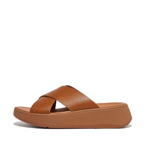 FitFlop Damen Slides, Hellbraun, 38 EU von Fitflop