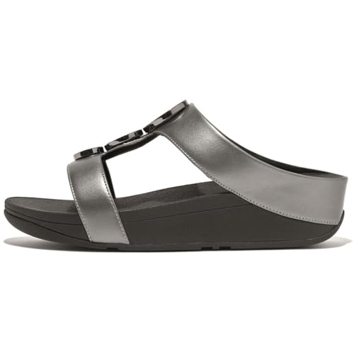 Fitflop Halo Bead-circle Metallic H-bar Slides EU 41 Fitflop Halo Bead-circle Metallic H-bar Slides EU 41 von Fitflop