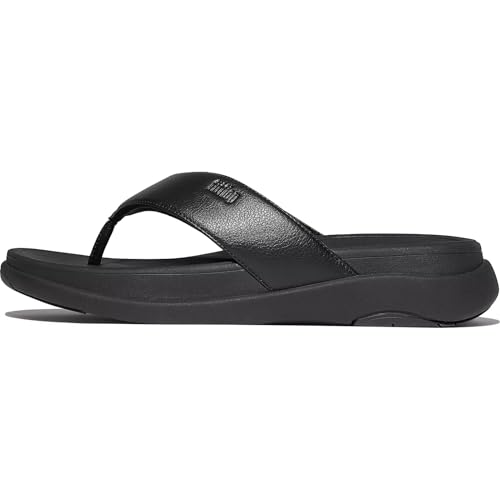 Fitflop Herren F-Mode Go Mens Toe-Post Sandale, Schwarz, 45 EU von Fitflop