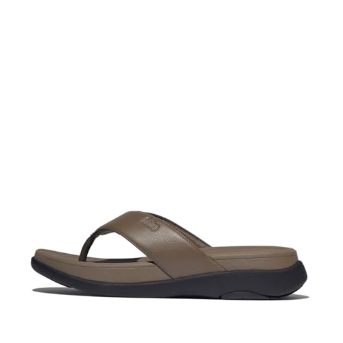 Fitflop Herren F-Mode Go Mens Toe-Post Sandale, walnuss, 44.5 EU Fitflop Herren F-Mode Go Mens Toe-Post Sandale, walnuss, 44.5 EU von Fitflop