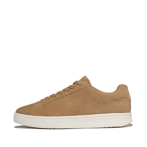 Fitflop Herren Rally Ii Mens Suede Sneakers Sneaker, Camel, 44.5 EU von Fitflop
