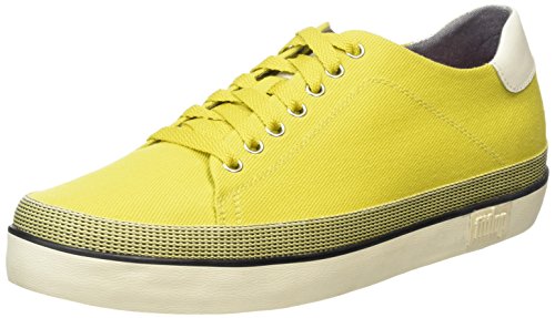 Fitflop Herren Supertone M (Canvas) Sneakers, knöchelfrei, Grüne Zitrusfrüchte, 43 EU von Fitflop