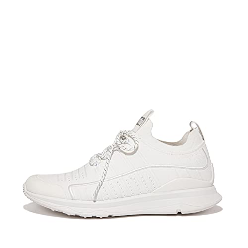 Fitflop Damen Vitamin Ff Knit Sports Trainers Crosstrainer, Urban White, 36 EU von Fitflop