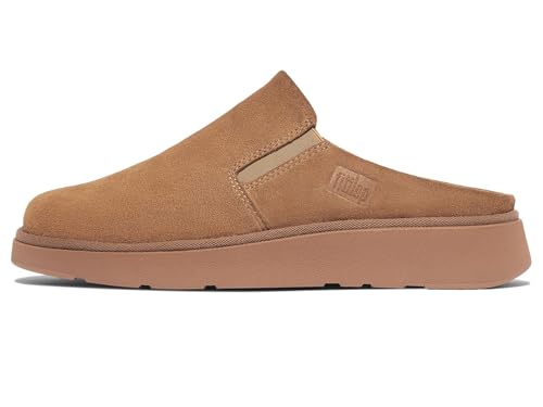 FitFlop Gen-ff Damen Pantoletten aus elastischem Wildleder, Desert Tan, 7 von Fitflop