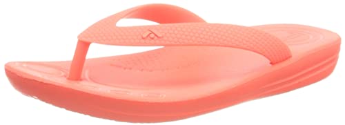 Fitflop Iqushion Kids Ergonomic Flip-Flops Flipflop, neon-orange, 33 EU von Fitflop