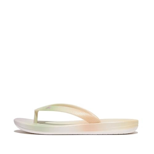 Fitflop Iqushion Kids Junior Ombre-Pearl Zehentrenner Flipflop, Urban White Mix, 30 EU von Fitflop