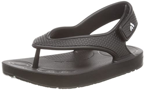 Fitflop Iqushion Kinder Ergonomische Rückengurt Flip Flops Flipflop, Schwarz, 23 EU von Fitflop