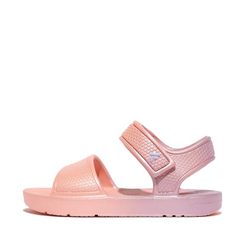 Fitflop Jungen Mädchen iQUSHION Kids Toddler Ombre-Pearl B/Strap Sandale, 26 EU von Fitflop