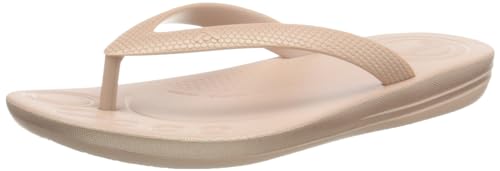 Fitflop Kids Iqushion Flip-Flop mit Perlglanzeffekt Flipflop, Rose Gold, 33 EU von Fitflop