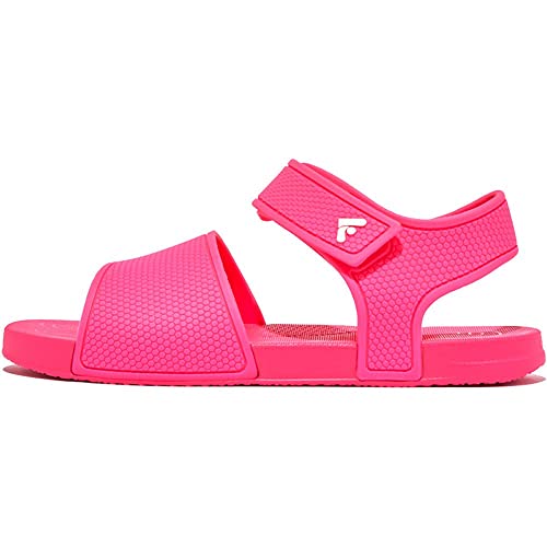 Fitflop Kids Iqushion Sandal with Backstrap Solid Flipflop, Magenta Pink, 43 EU von Fitflop