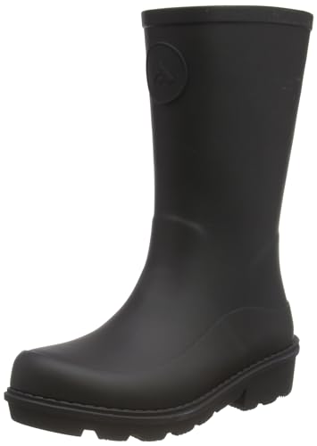 Fitflop Kids Wonderwelly Mode-Stiefel, Schwarz, 33 EU von Fitflop