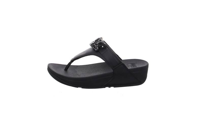 Fitflop LULU JEWEL-DELUXE LEATHER TOE-POST SANDA Pantolette von Fitflop