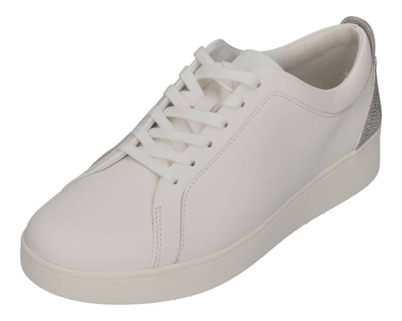 Fitflop RALLY CRYSTAL BACKTAB Sneaker urban white silver von Fitflop