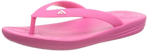 Fitflop Jungen Unisex Kinder Iqushion Kids Junior Ergonomic Flip-Flops Flipflop, Pink Jam, 18 EU von Fitflop