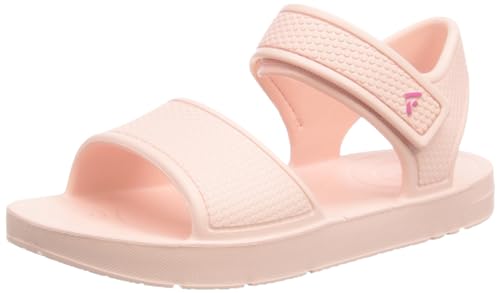 Fitflop Unisex Kinder Toddlers Iqushion Sandal With Backstrap Solid Flipflop, Pink Salt, 26 EU von Fitflop