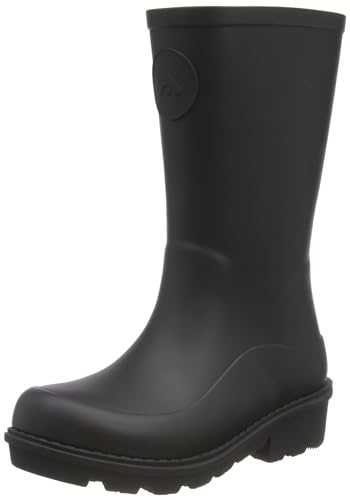 Fitflop Unisex WONDERWELLY Kids JUNIOR Ergonomic RAIN Boots Fashion, Midnight Navy von Fitflop