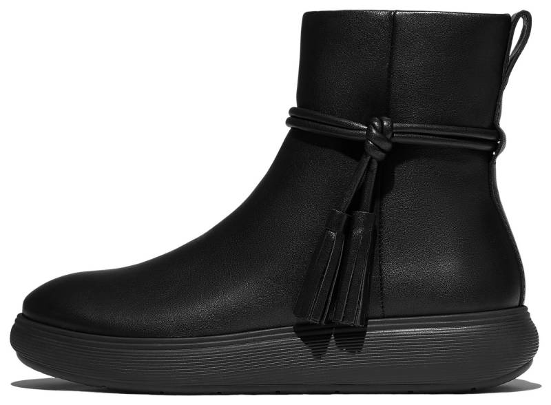Fitflop iQ-COMFF TASSEL Plateaustiefelette Boots, Chunky Boot mit Plateausohle von Fitflop