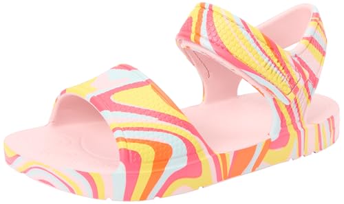 Fitflop iQUSHION Kids Toddler Swirly Ergonomic B/S Sandale, Pink, 28 EU von Fitflop