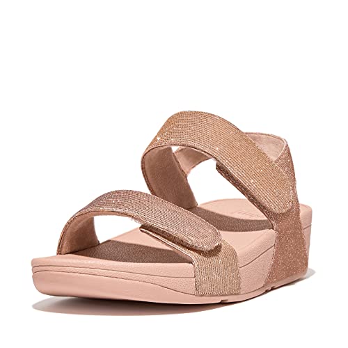 Lulu Adjustable Shimmerlux Back-Strap Sandals von Fitflop